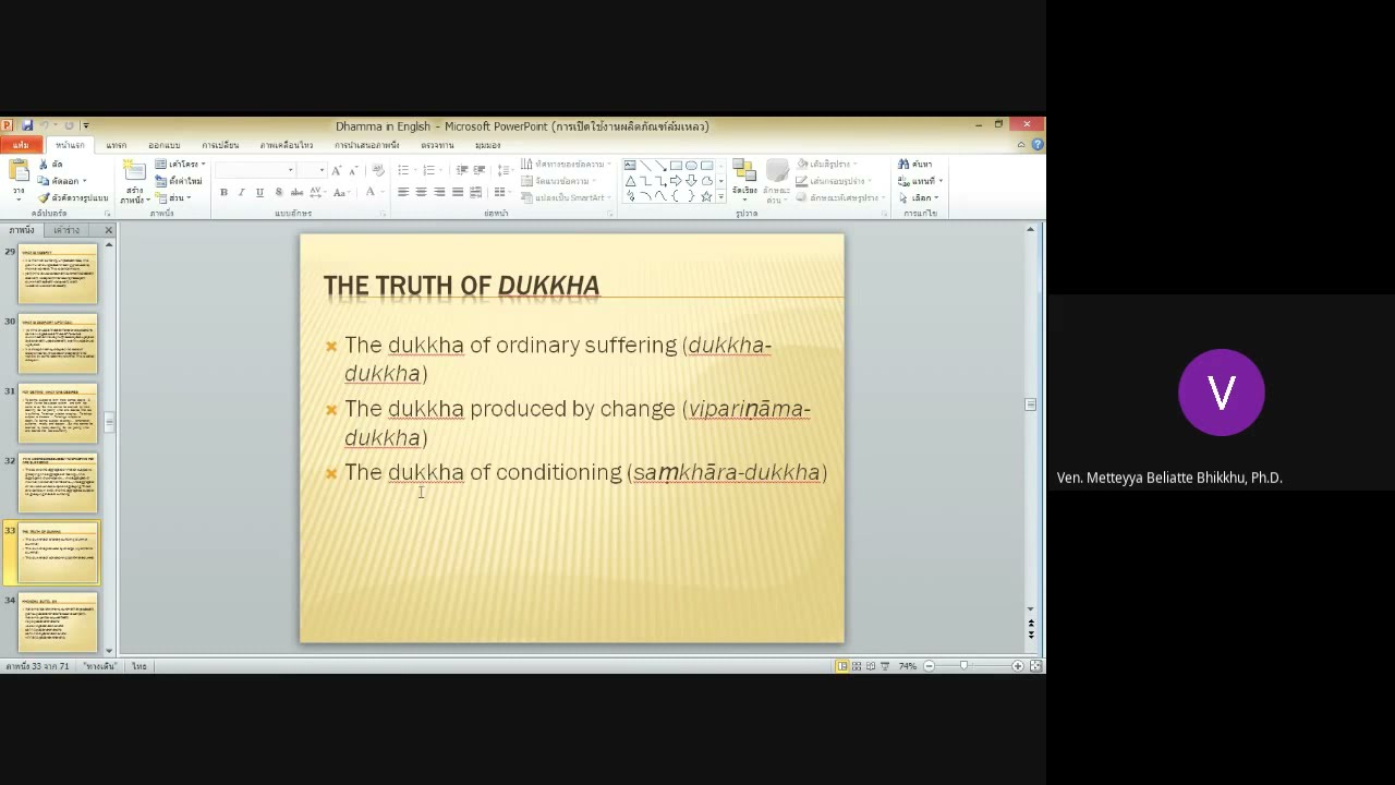 Dukkha (suffering, unsatisfactoriness, stress) in Buddhism: The real meaning of Dukkha explained