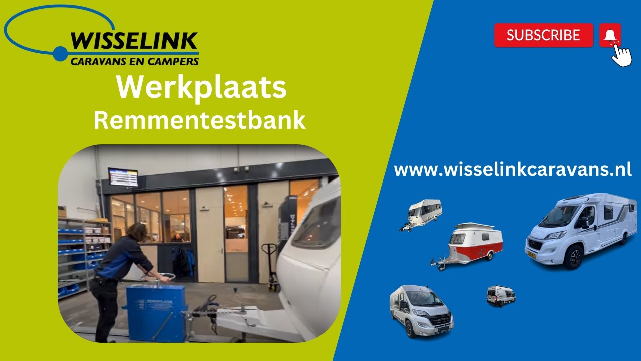 Remmentestbank caravan | ONZE MODERNE EN NIEUWSTE APPARATUUR | WERKPLAATS