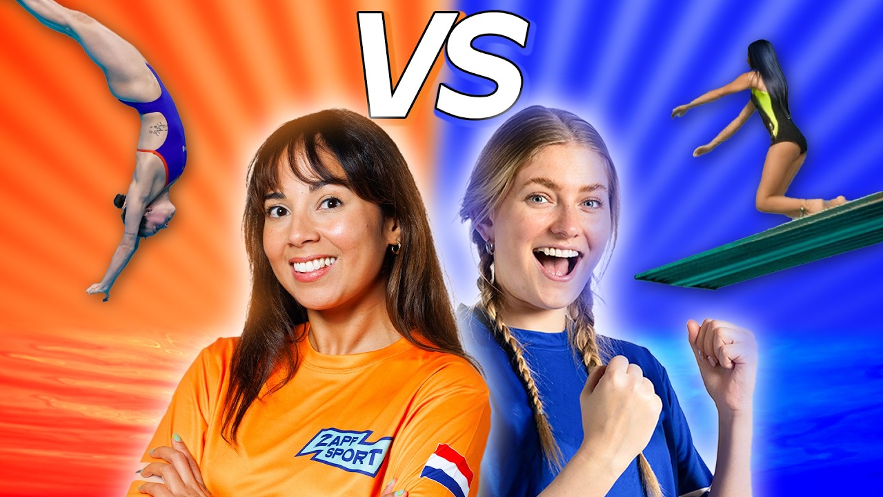 Dit Hebben We Nooit Eerder Gedaan! 🤯😅 | The Battle - Schoonspringen