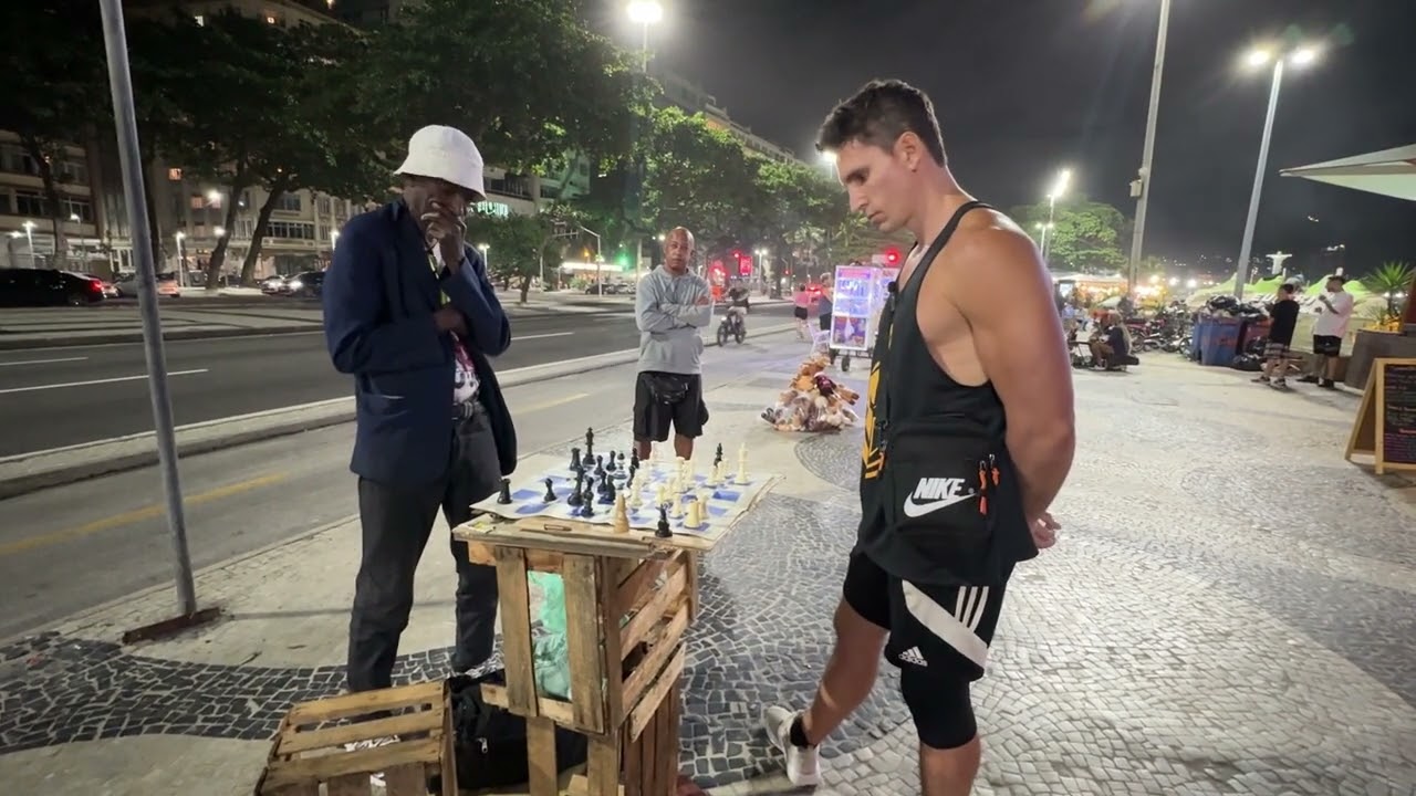 Σκάκι στην Copacabana.