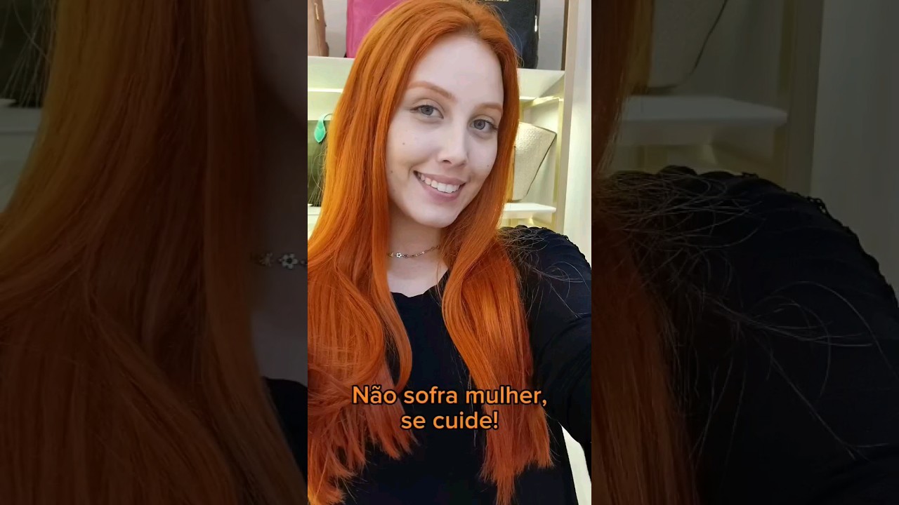O melhor rem&eacute;dio para a baixa autoestima &eacute; o autocuidado 🧡 #autocuidado #autoestima #ruivas