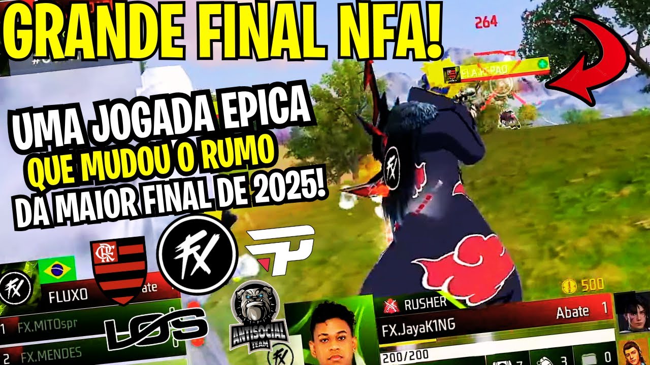 MEU DEUSSS!! UMA JOGADA ANTOLOGICA QUE DEU O TITULO DA COPA NFA PRO FLUXO! GRANDE FINAL HISTORICA!