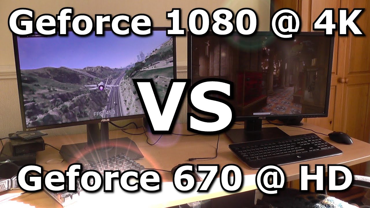 DinoPC Geforce 1080 4K Benchmark