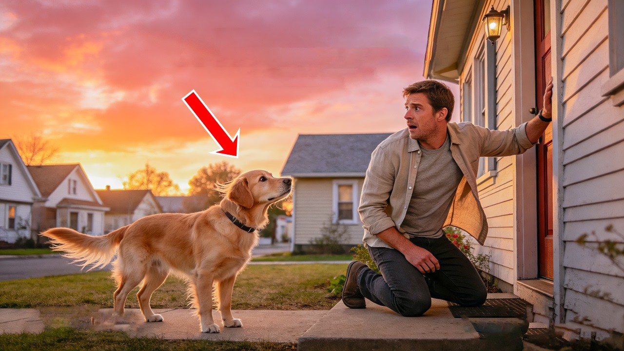 A Struggling Single Dad Had No Idea Who Owned the Dog—Until She Showed Up at His Door!