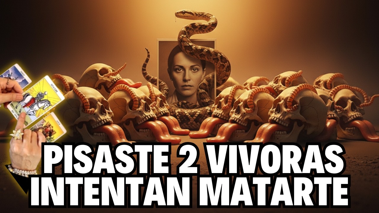 DOS V&Iacute;BORAS TE QUIEREN MATAR&hellip; Pisaste Su Veneno Para Que NUNCA Salieras de Su Brujer&iacute;a✨‼️ #tarot