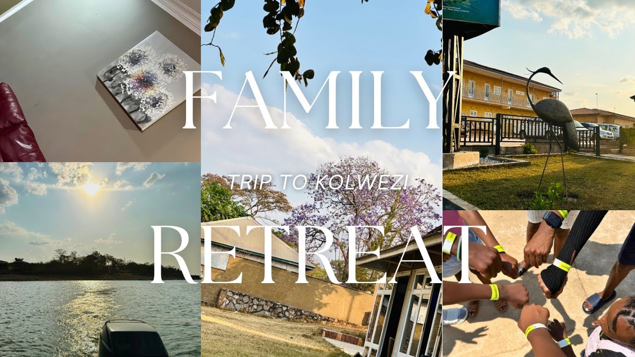 Family trip vlog🦋🌸|A retreat to Kolwezi| nail prep, new phone, speedboat ride, aesthetic scenery.