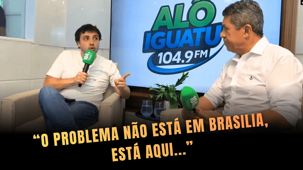 Renan Santos IMPRESSIONA jornalista em entrevista no CEARÁ com PROPOSTA FORTE