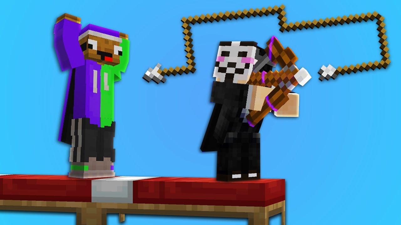 Using AIMBOT in Bedwars