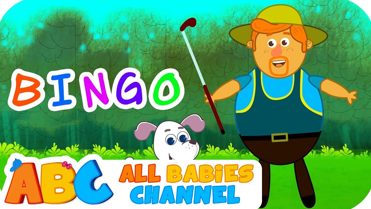 Bingo Rhymes for Children | Nursery Rhymes | Popular Nursery Rhymes for Kids | All Babies Channel