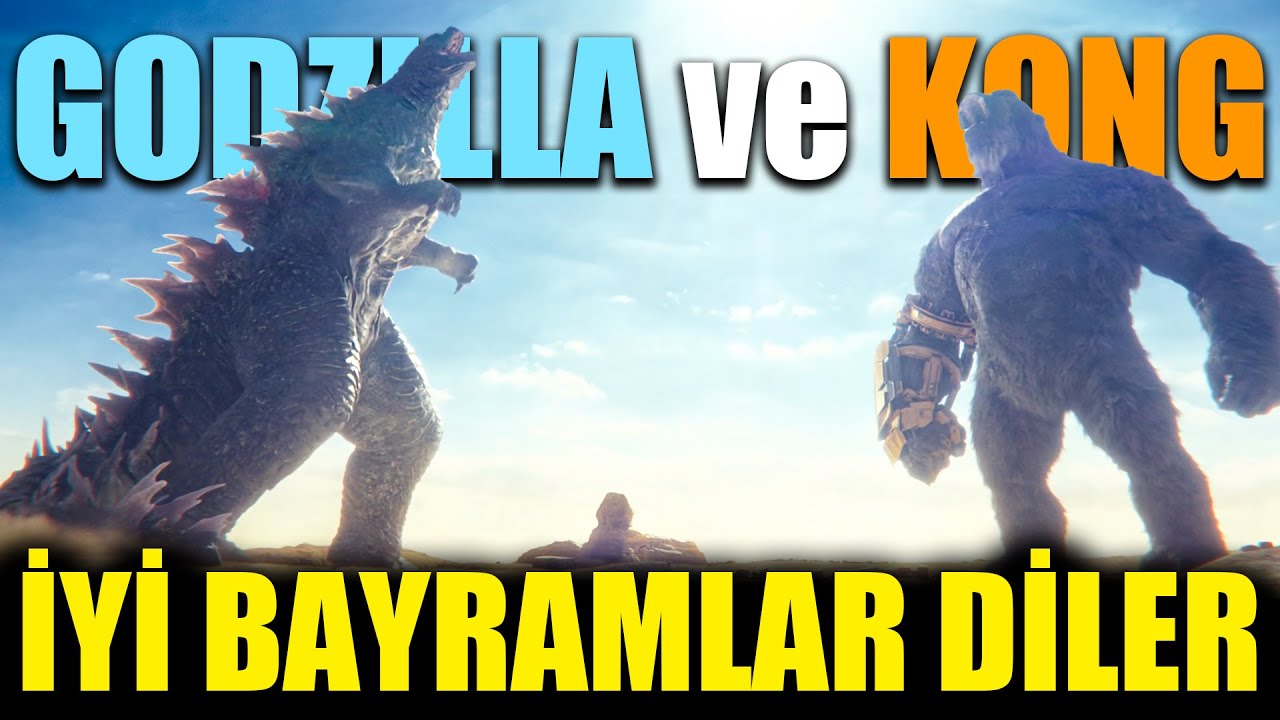 Godzilla ve Kong İyi Bayramlar Diler | Monsterverse'te Bayram Coşkusu