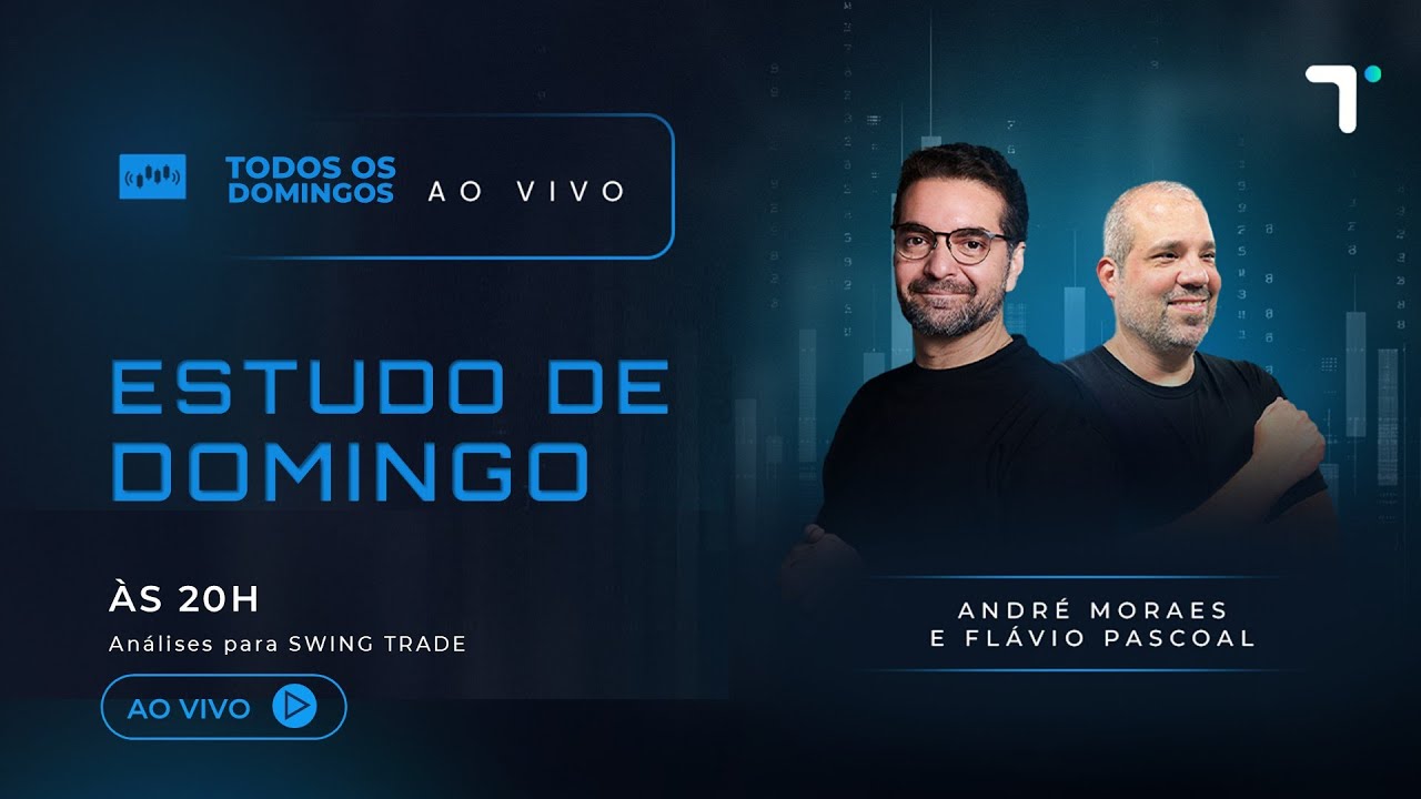 🟢 ESTUDO DE DOMINGO | An&aacute;lises para SWING TRADE | 01/03/2026 AO VIVO 🕘&agrave; partir da 20h