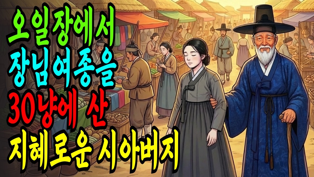 구박덩어리 장님 여종을 30냥에 구한 지혜롭고 인자한 최진사 | 야담 | 옛날이야기 | 오디오북 |  수면동화 | 잠들기 전 듣는 조선 이야기|  민담