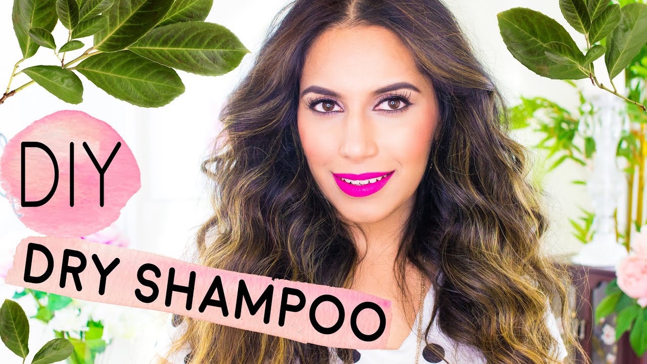 DIY Dry Shampoo for Light-Dark Hair (TINTED) Volume for Oily Hair (DIY Beauty) 