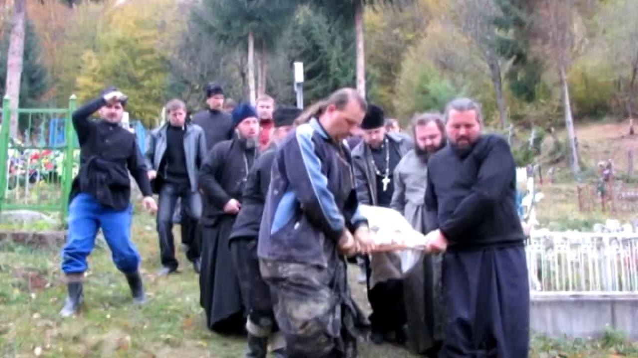 Обретение мощей преподобного Иова Угольскаго. 2007 г. ІІІ.