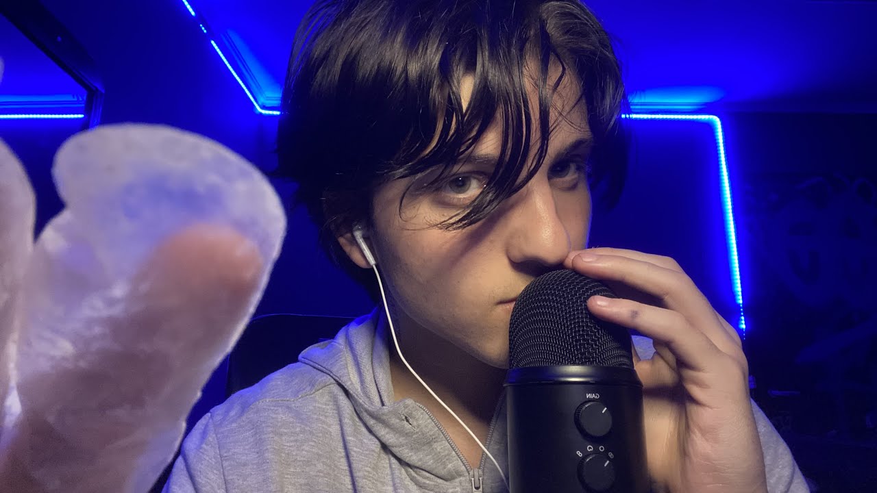 asmr español limpiando tu carita 😁