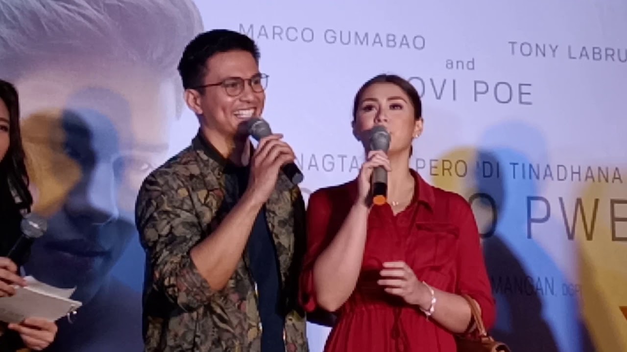 Real Life Celebrity Couple Carla Abellana and Tom Rodriguez Walks On The Red Carpet