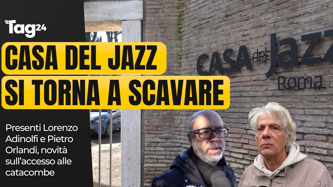 Si scava alla Casa del Jazz, presenti Lorenzo Adinolfi e Pietro Orlandi: le ultime sulle catacombe