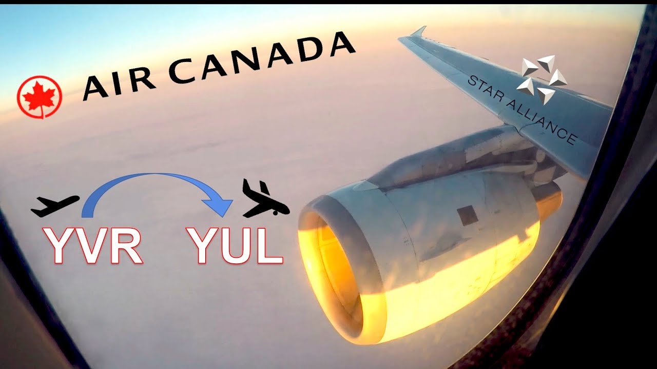 ✈︎ FULL FLIGHT ✈︎ Trans-Canada || Airbus A320 || Vancouver - Montr&eacute;al - Air Canada