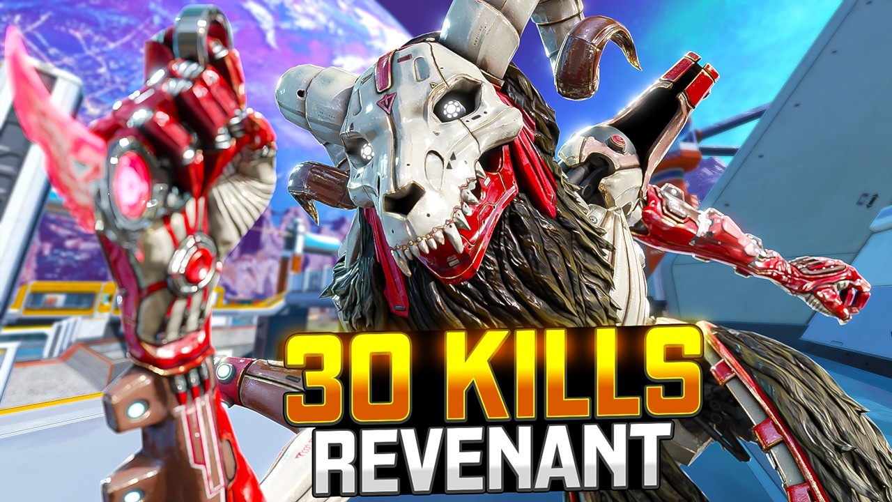 INSANE Revenant 30 KILLS and 7,900 Damage Apex Legends