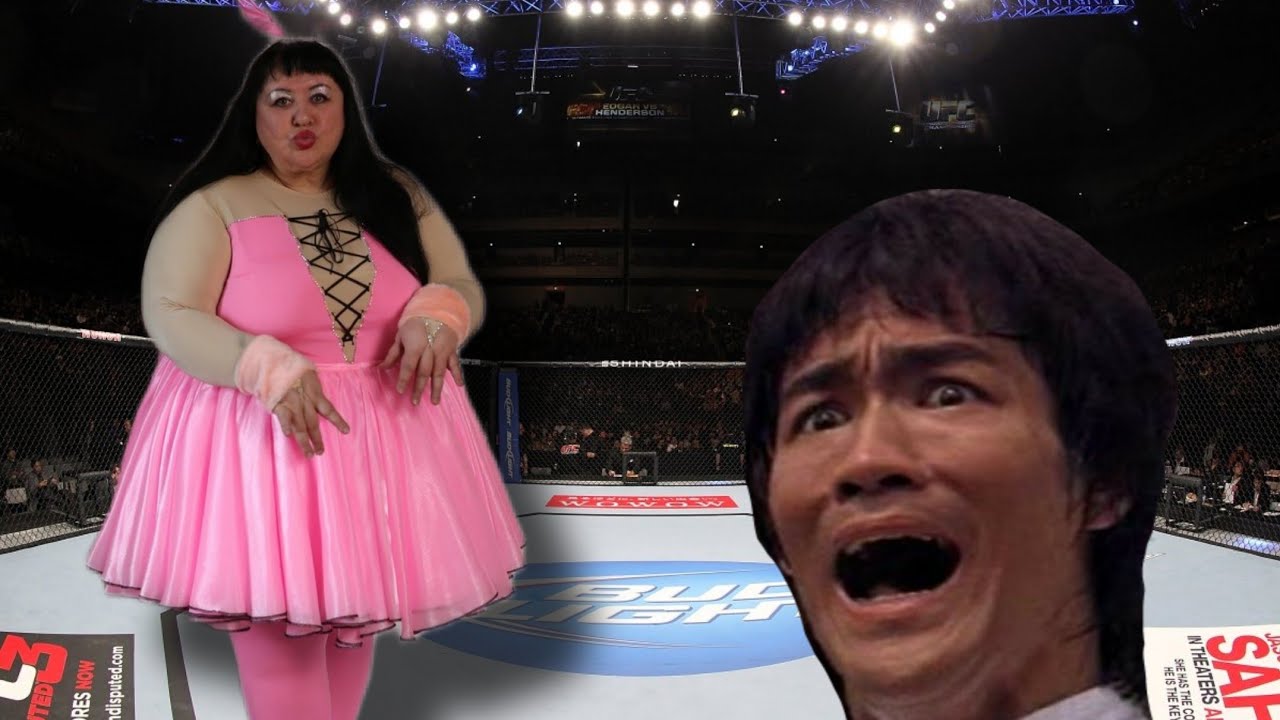 Bruce Lee vs Green Sumo (EA Sports UFC 4) wwe mma