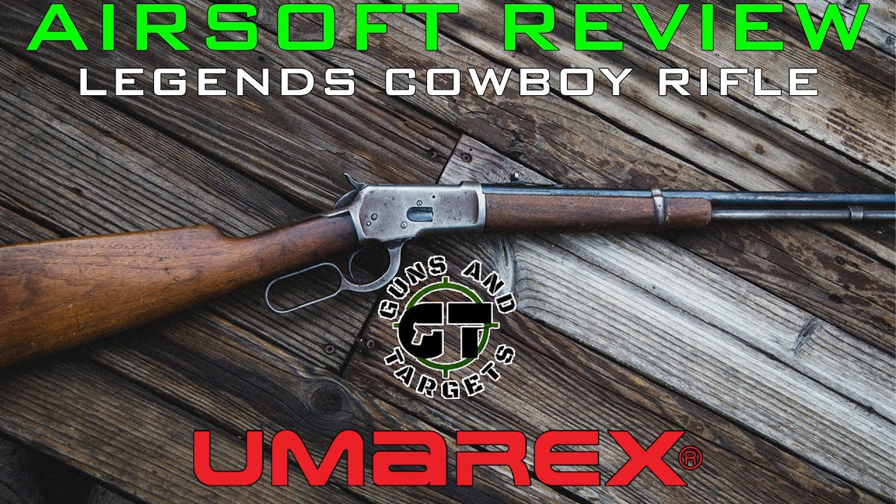 Airsoft Review #22 Umarex Legends CowBoy Rifle Co2 6mm Legends/Umarex (GUNS AND TARGETS) [FR]