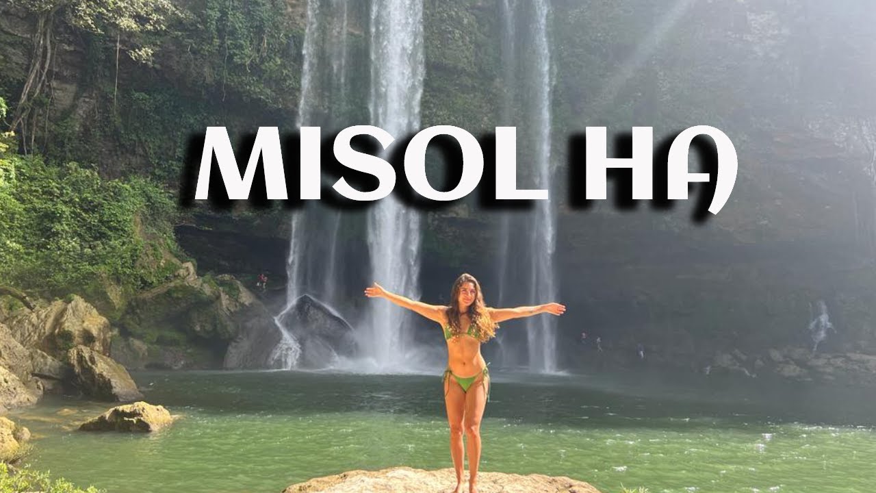 Las Cascadas dentro de la Selva Chiapaneca Misol Ha - Palenque Chiapas - Aventura Nómada por México