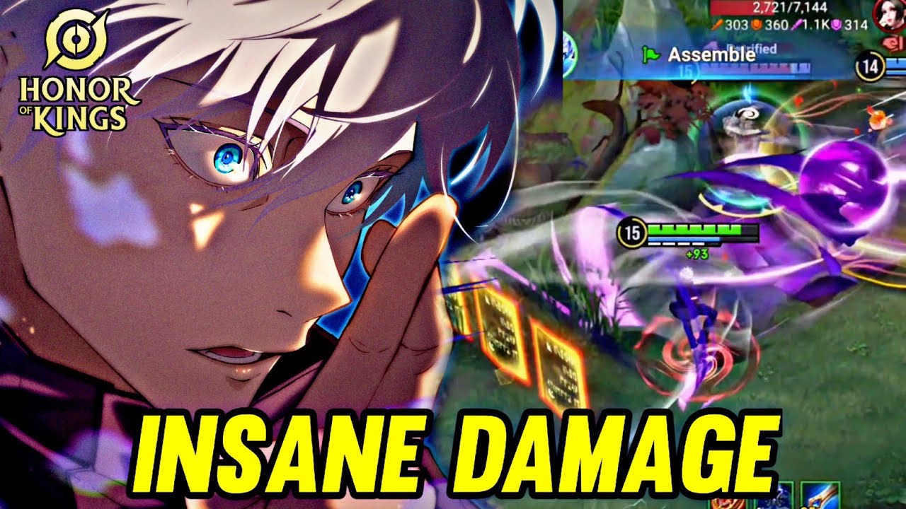 HOK : KONGMING GAMEPLAY | INSANE DAMAGE - HONOR OF KINGS