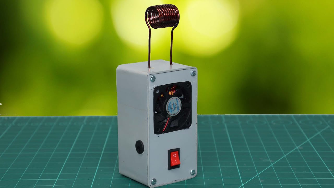 How To Make Rechargeable Induction Heater For DIY Projects
