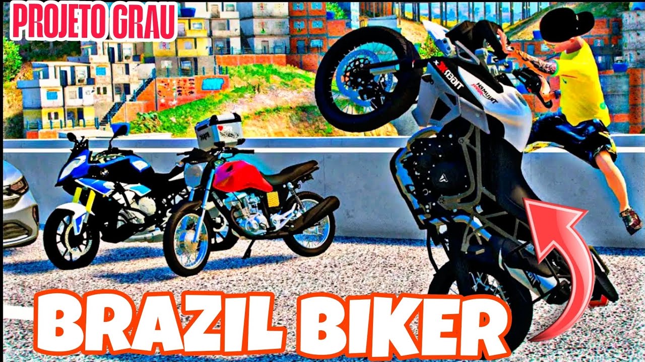 🤯Brazil Bike Stunt Boy // Projeto grau Game// Brazil Bike Game// Bike Stunt Game#projetograu.