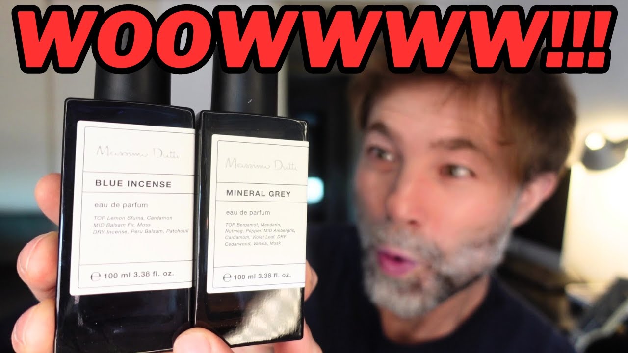2 Perfumes BRUTALES de Massimo Dutti que hay que COMPRAR! Blue Incense y Mineral Grey 💥