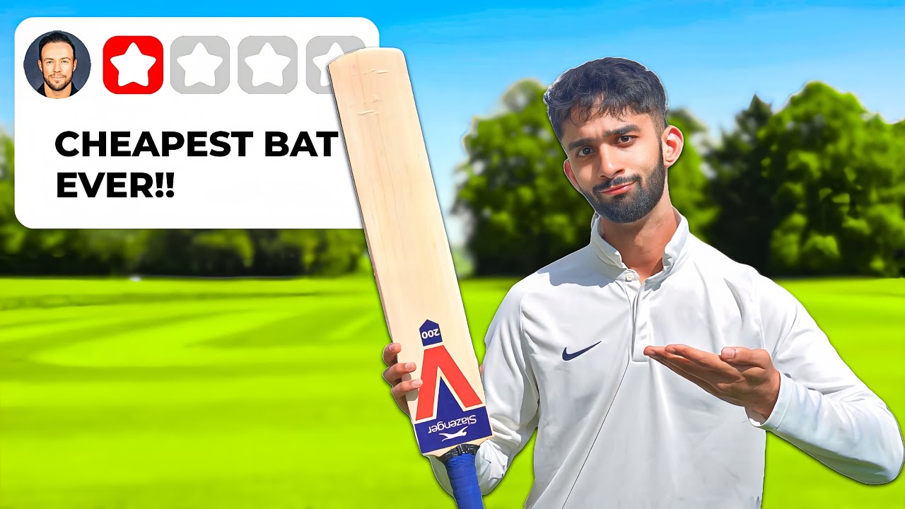 Can I Score Runs With a &pound;20 Cricket Bat?