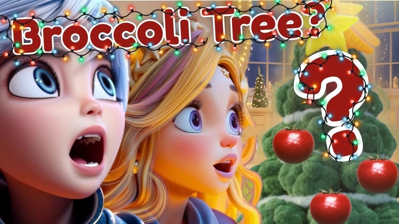 Build a Veggie Christmas Tree with Lala & Luno 🎄🥦 | A Magical Kids Song