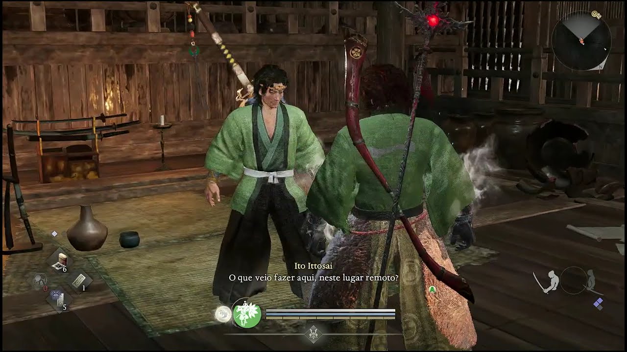 Nioh 3 como humilhar Ito ittosai na Luta contra mestres