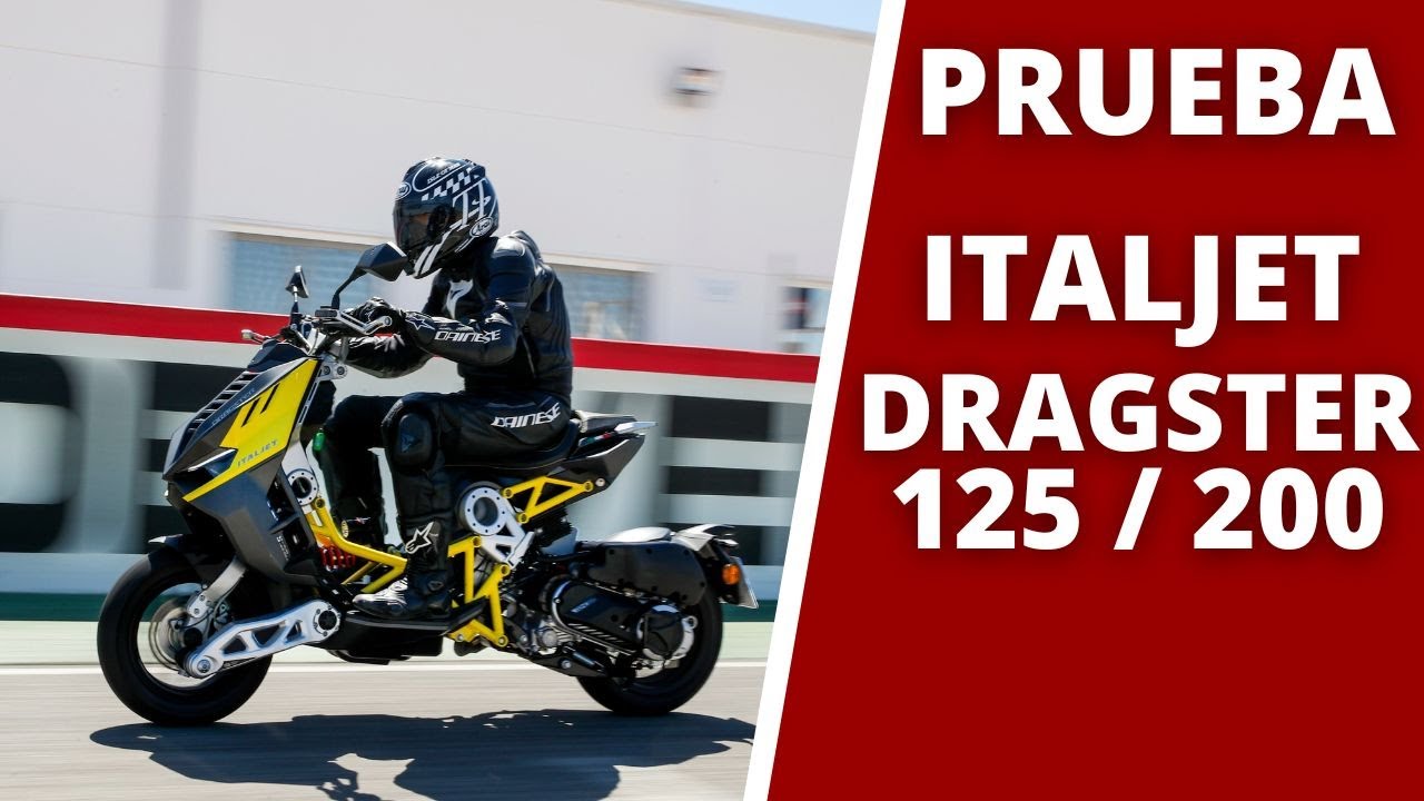 Prueba Italjet Dragster 125 / 200 | Opiniones | Test review en español