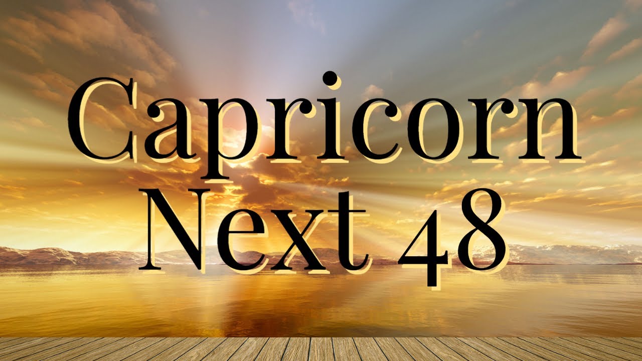 CAPRICORN..♑THE OLD FLAME IS BACK, HAVE THEY CHANGED? ❤️..NEXT 48