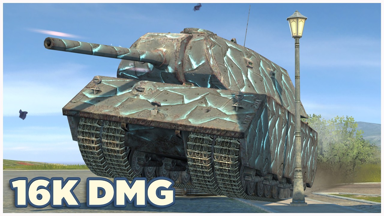 VK 168.01 (P) &bull; 16K DMG 10 KILLS &bull; Gravitizing WoT Blitz