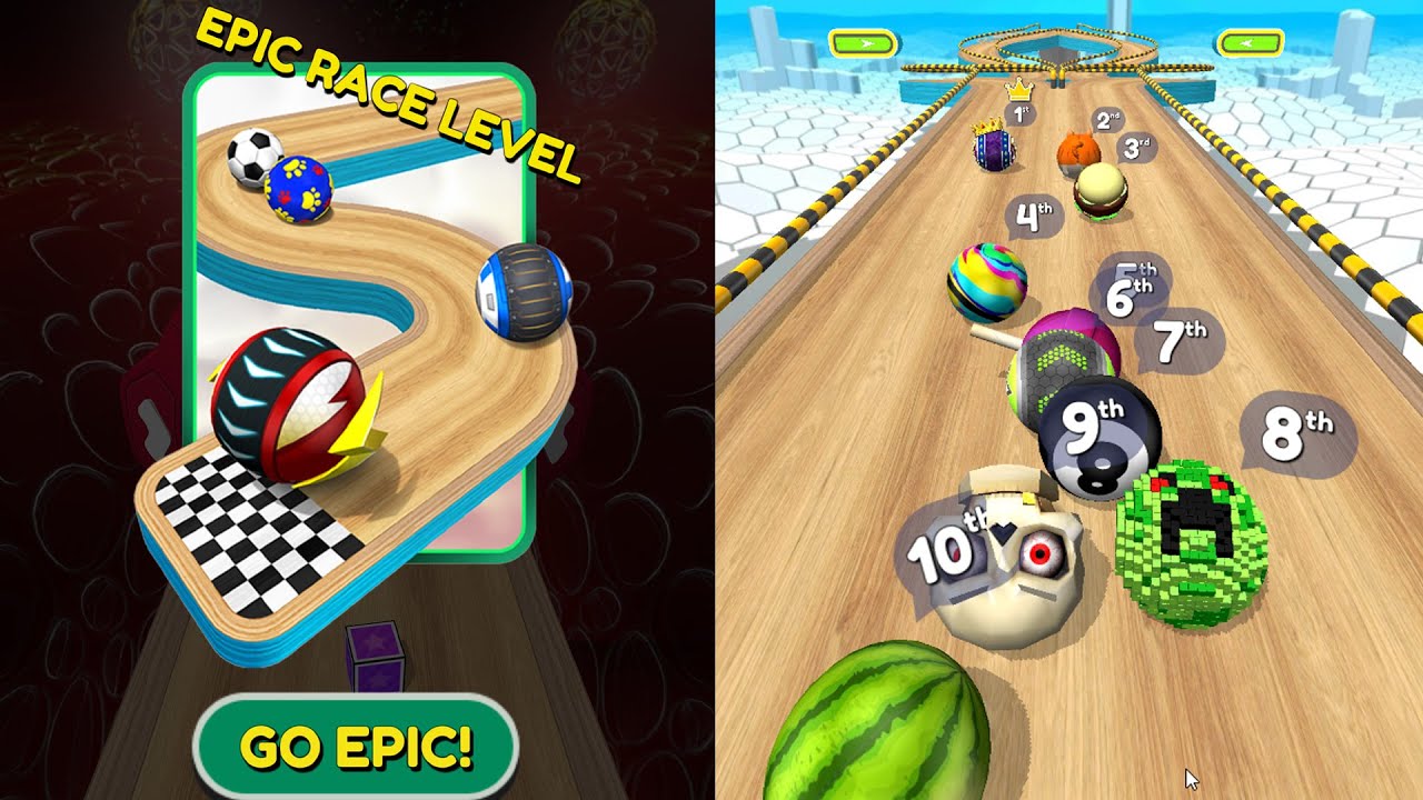 Going Balls - EPIC RACE LEVEL Gameplay #65