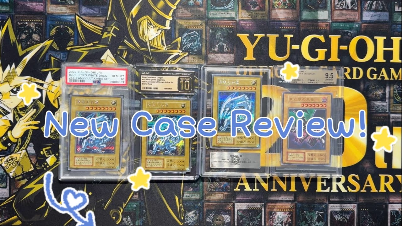 NEW !!! Yu-Gi-Oh Case Review - PSA vs CGC vs ARS vs BGS Grading