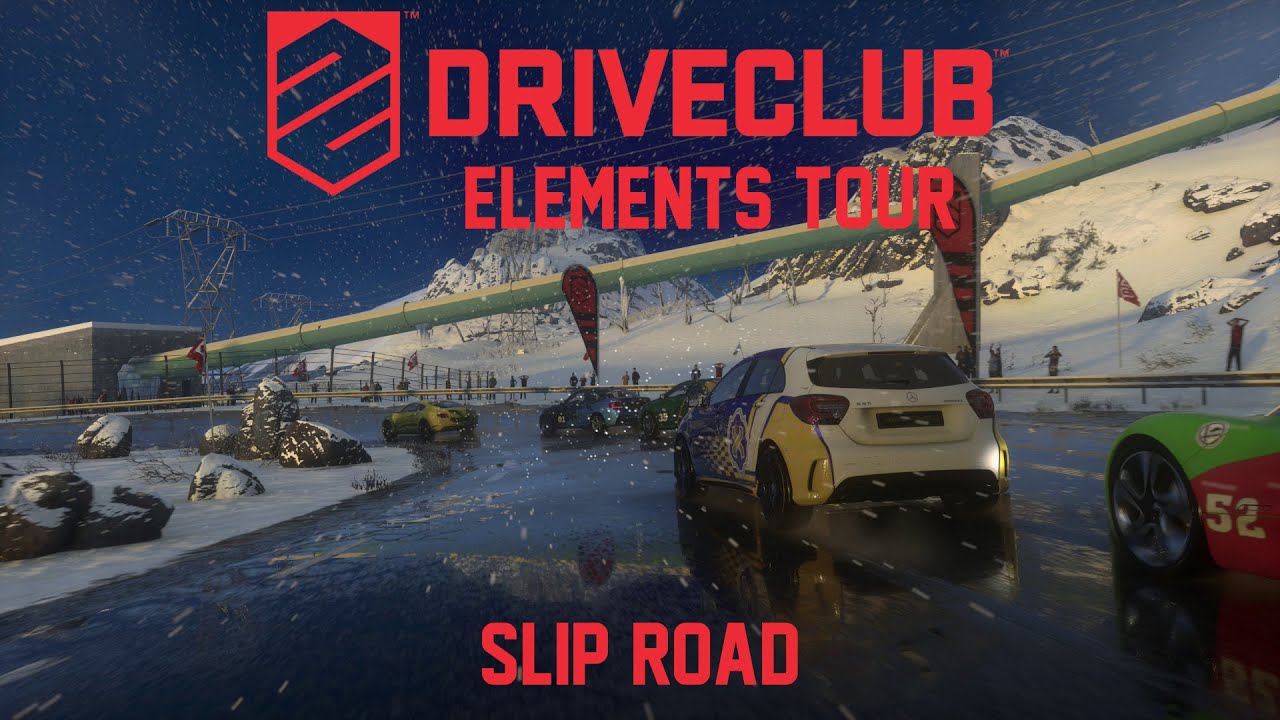 DriveClub Elements Tour Walkthrough | Slip Road | All Stars