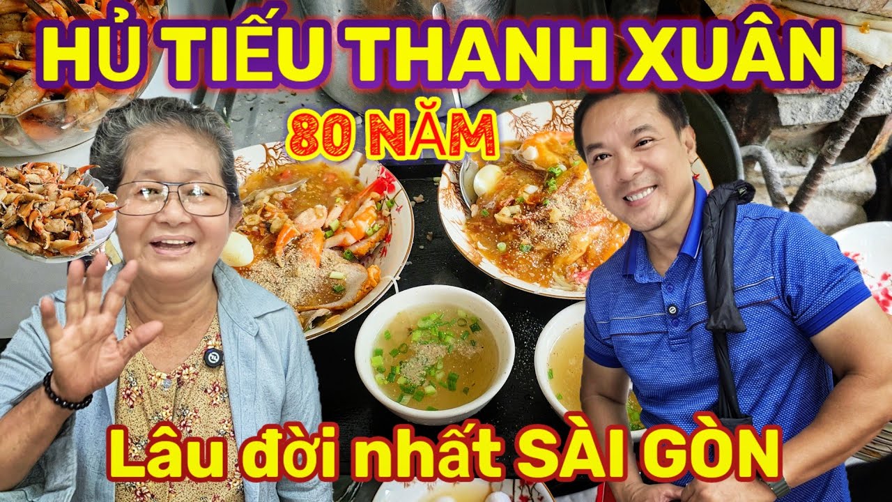 HỦ TIẾU CHÙA CHÀ LÂU ĐỜI NHẤT SÀI GÒN CÓ SỐT CUA NGON VÀ ĐỘC ĐÁO NHƯ THẾ NÀO?|| Nick Nguyen