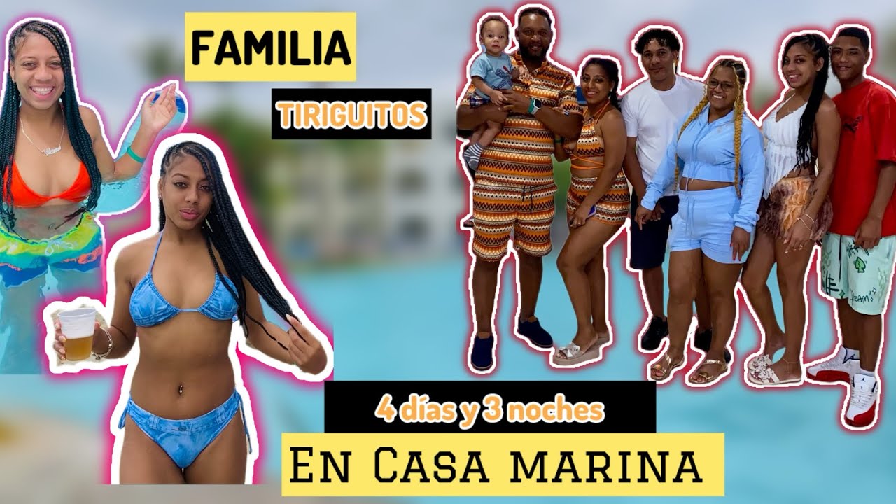 VLOG- 4 DÍAS EN CASA MARINA PUERTO PLATA-@Teamtiriguitos
