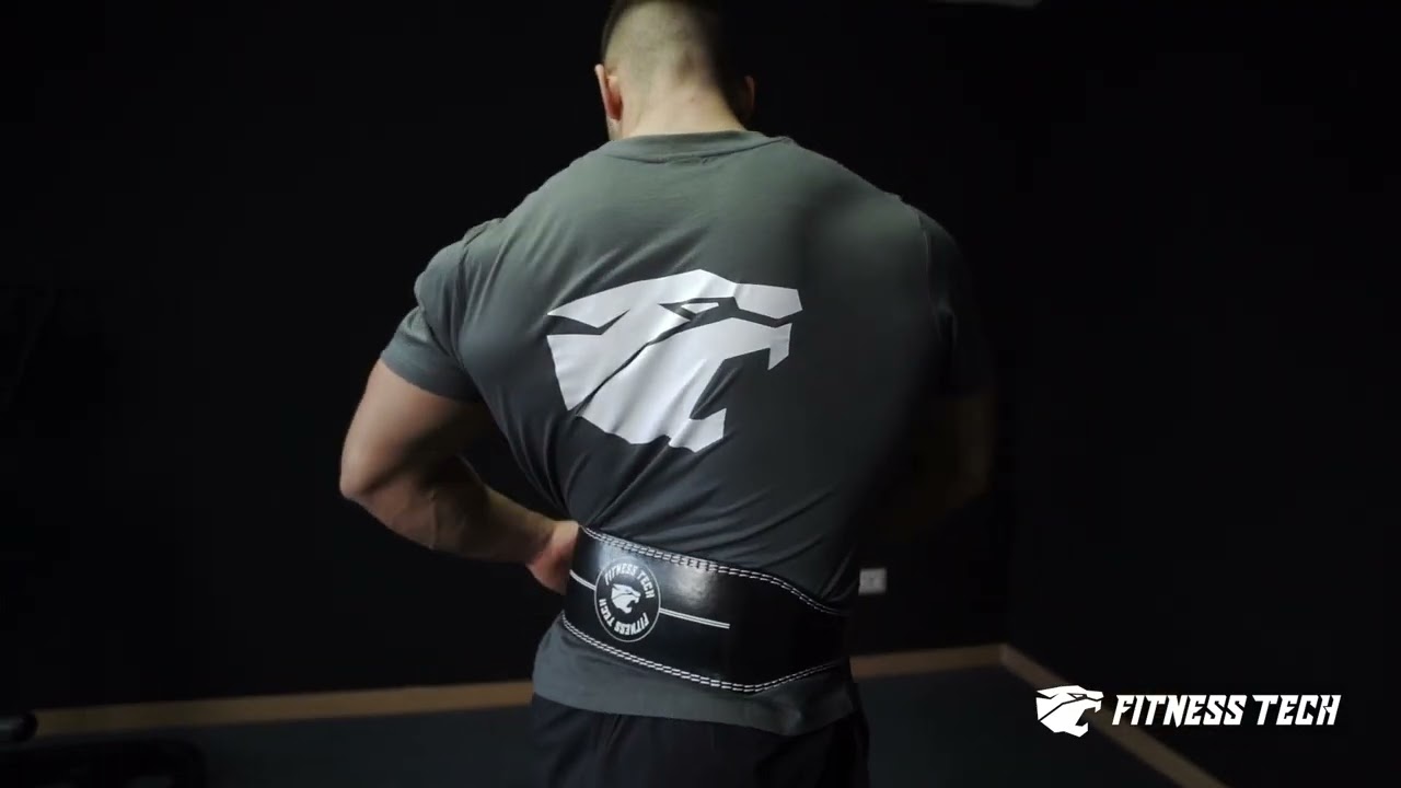 Cintur&oacute;n lumbar de entrenamiento | Fitness Tech FT-28494