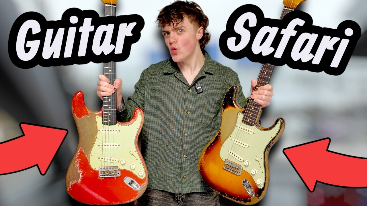 Мы объездили всю Великобританию, чтобы купить гитары Fender Stratocaster от Дейла Уилсона! | Виде...