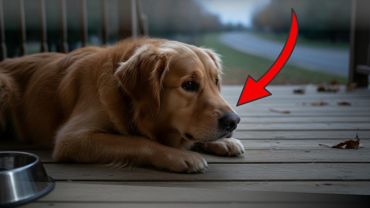 Nothing Changed for Days  The Golden Retriever Waited