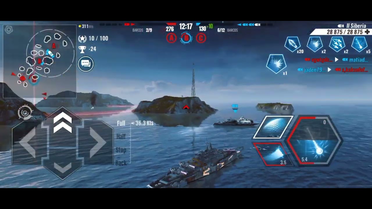 Pacific Warships • Batalla de Clasificación ⁹