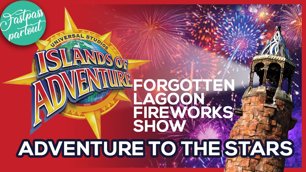 Islands of Adventure Forgotten Lagoon Fireworks show | July 2000