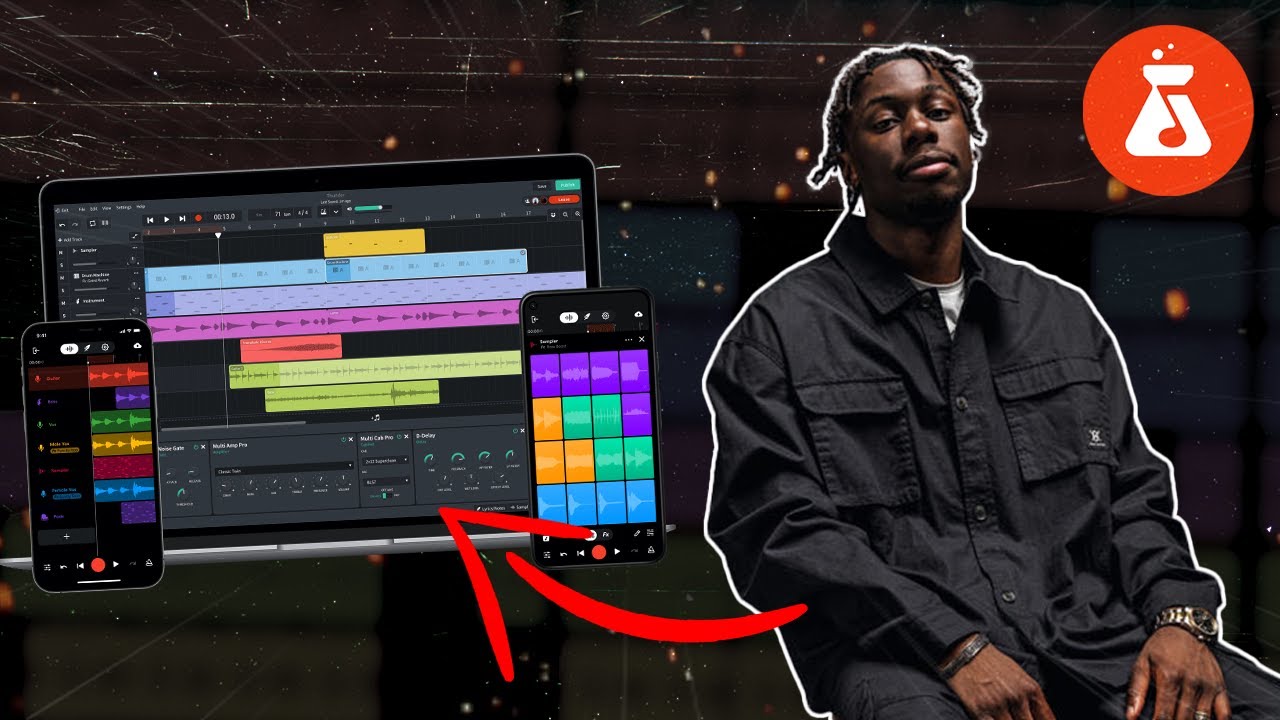 MIXER UNE VOIX COMME TIAKOLA SUR BANDLAB ! 💻🎧