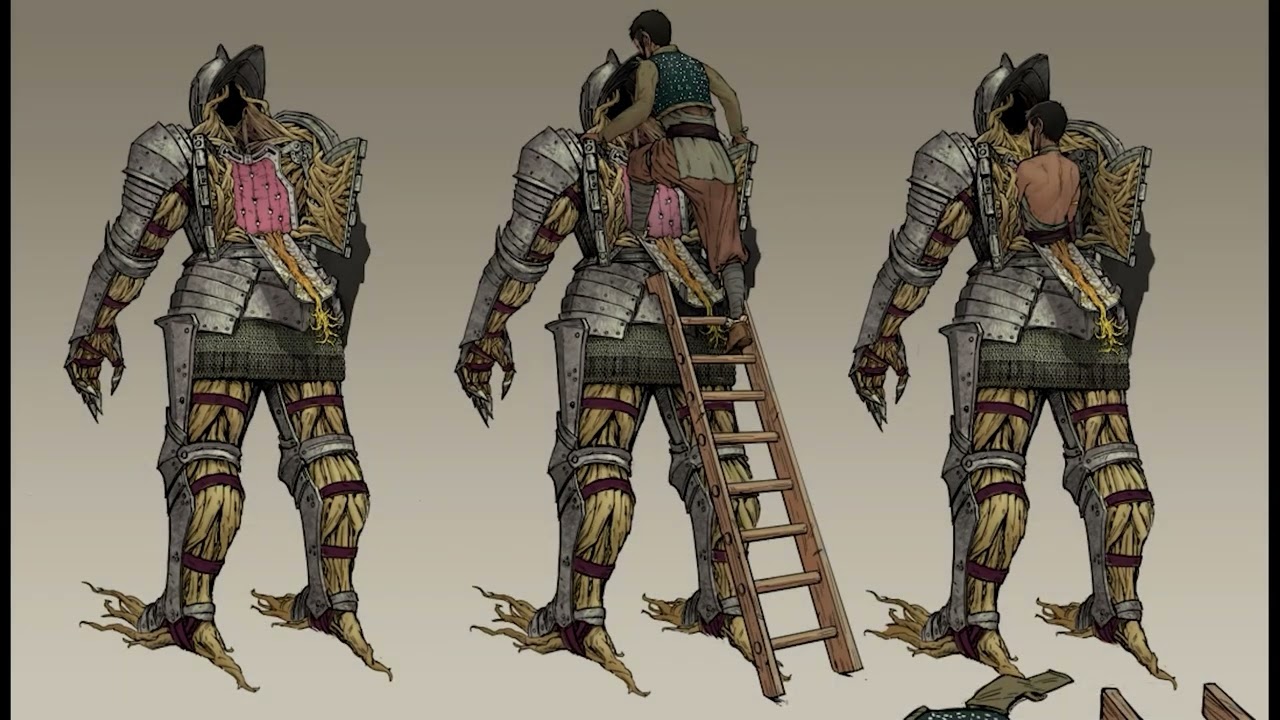 Getting inside a Plant-based Fantasy Mech in 5 easy steps!