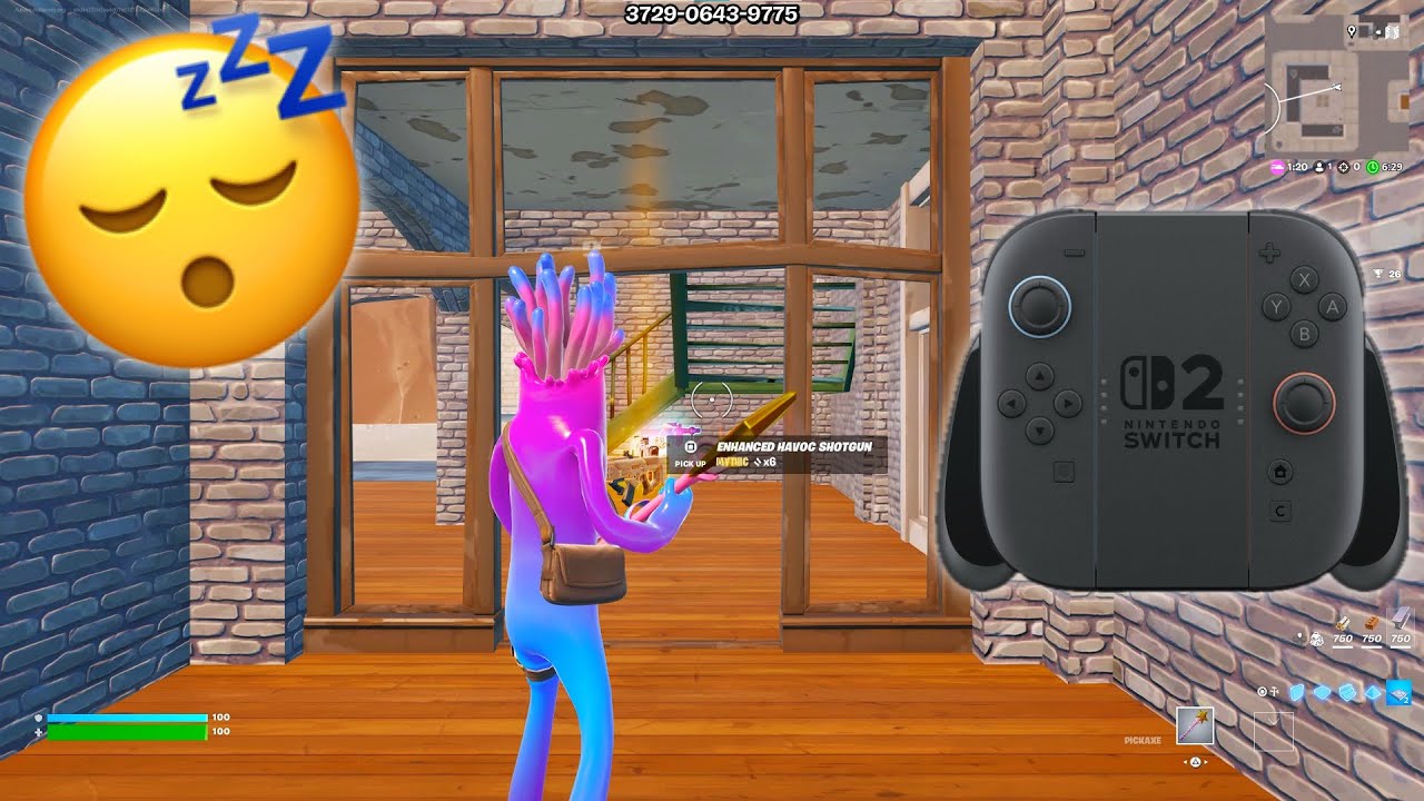 Nintendo Switch 2 Controller ASMR 😴 Fortnite Tilted Zone Wars Gameplay ⭐️ (4K 60FPS)