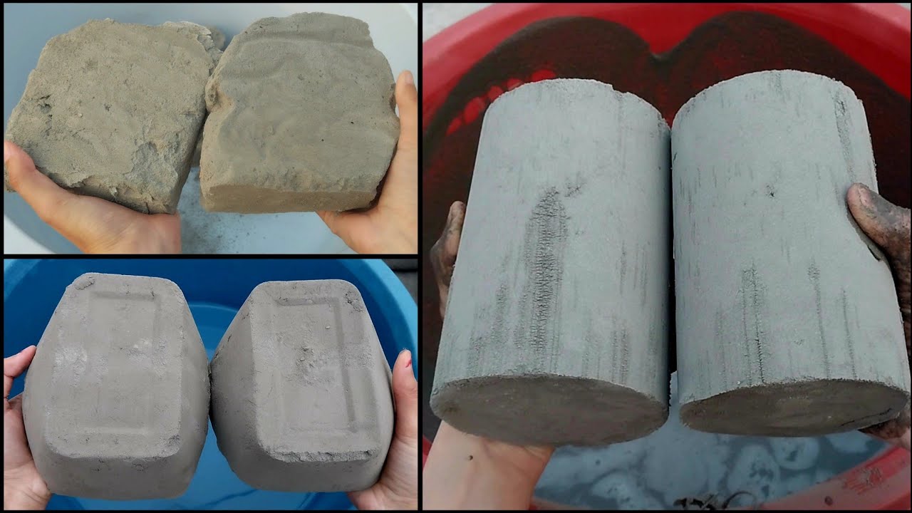 ASMR: Pure cement best water&dry crumbling edits masterpiece oddly satisfying
